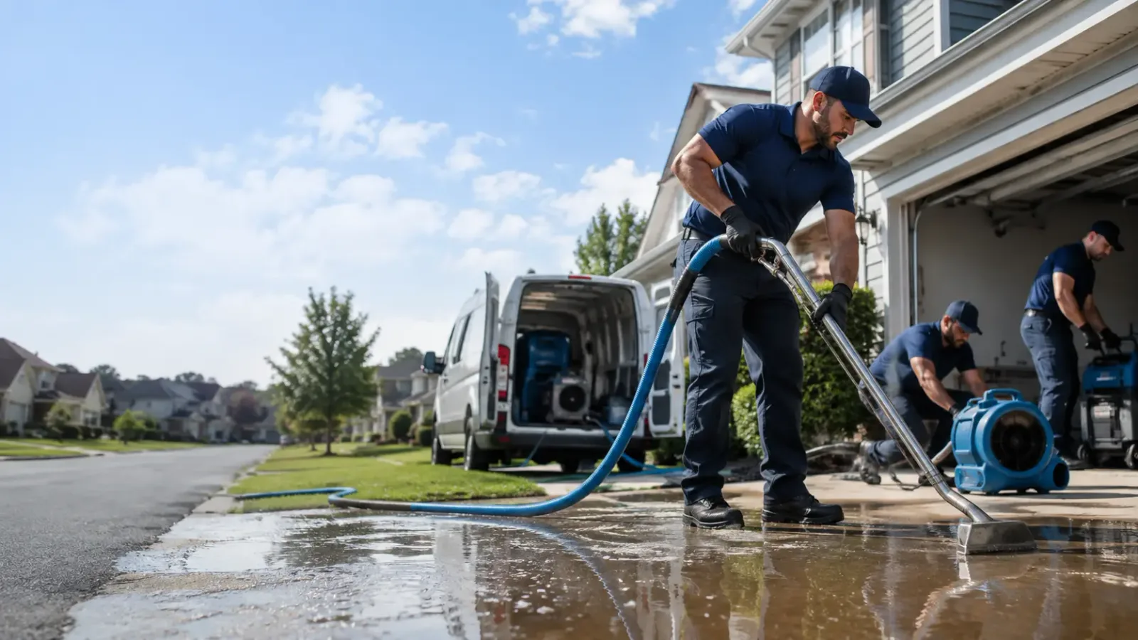 Flood Damage Restoration in Au Gres, MI
